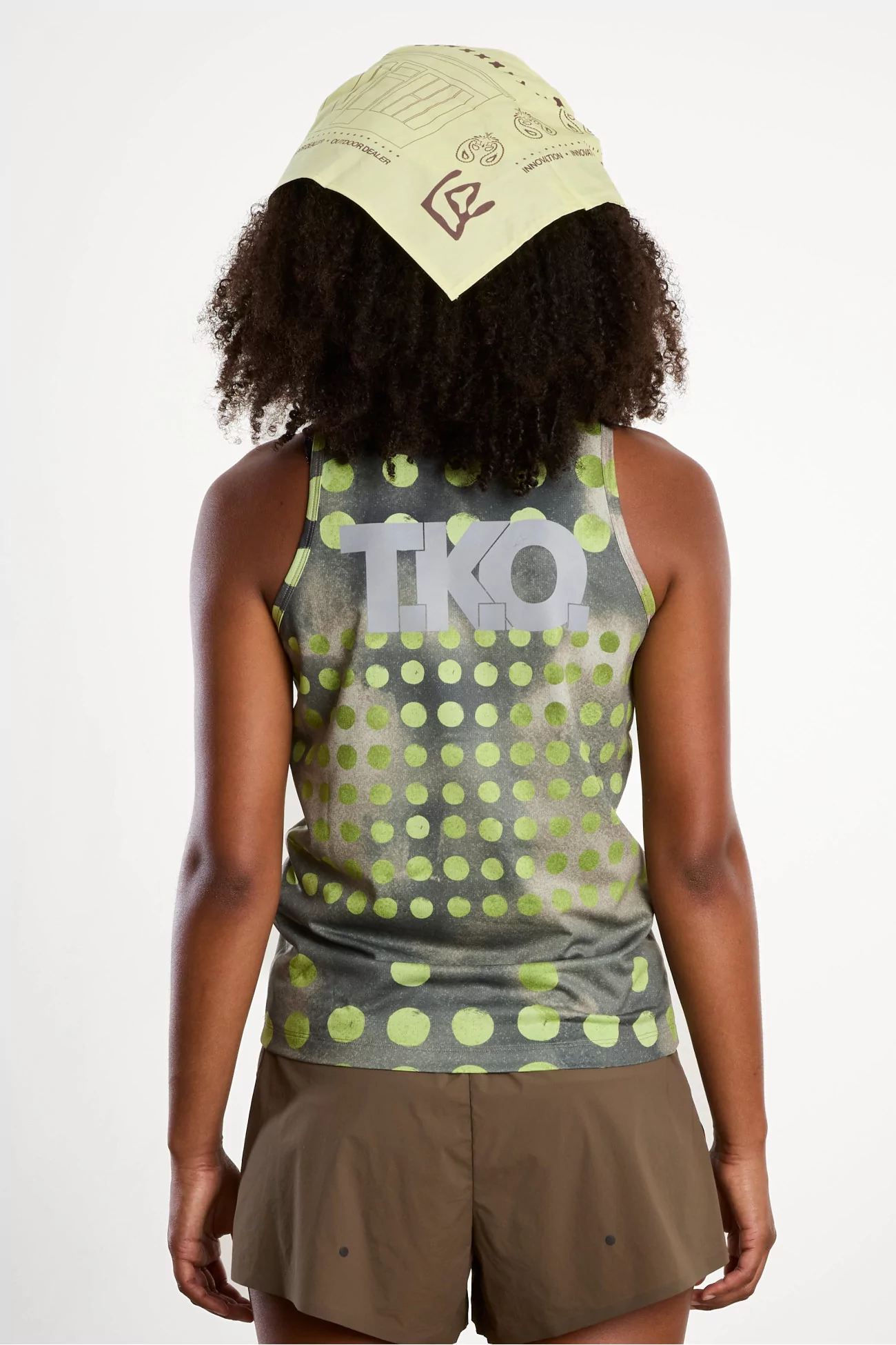 Pas Normal Studios T.K.O. Balance Singlet Women – Moss Green | Centre Commercial