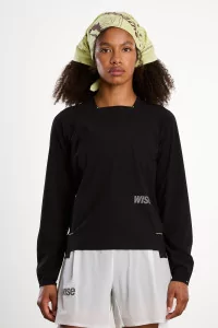 WISE 350 Long Sleeve T-shirt Women – Black | Centre Commercial