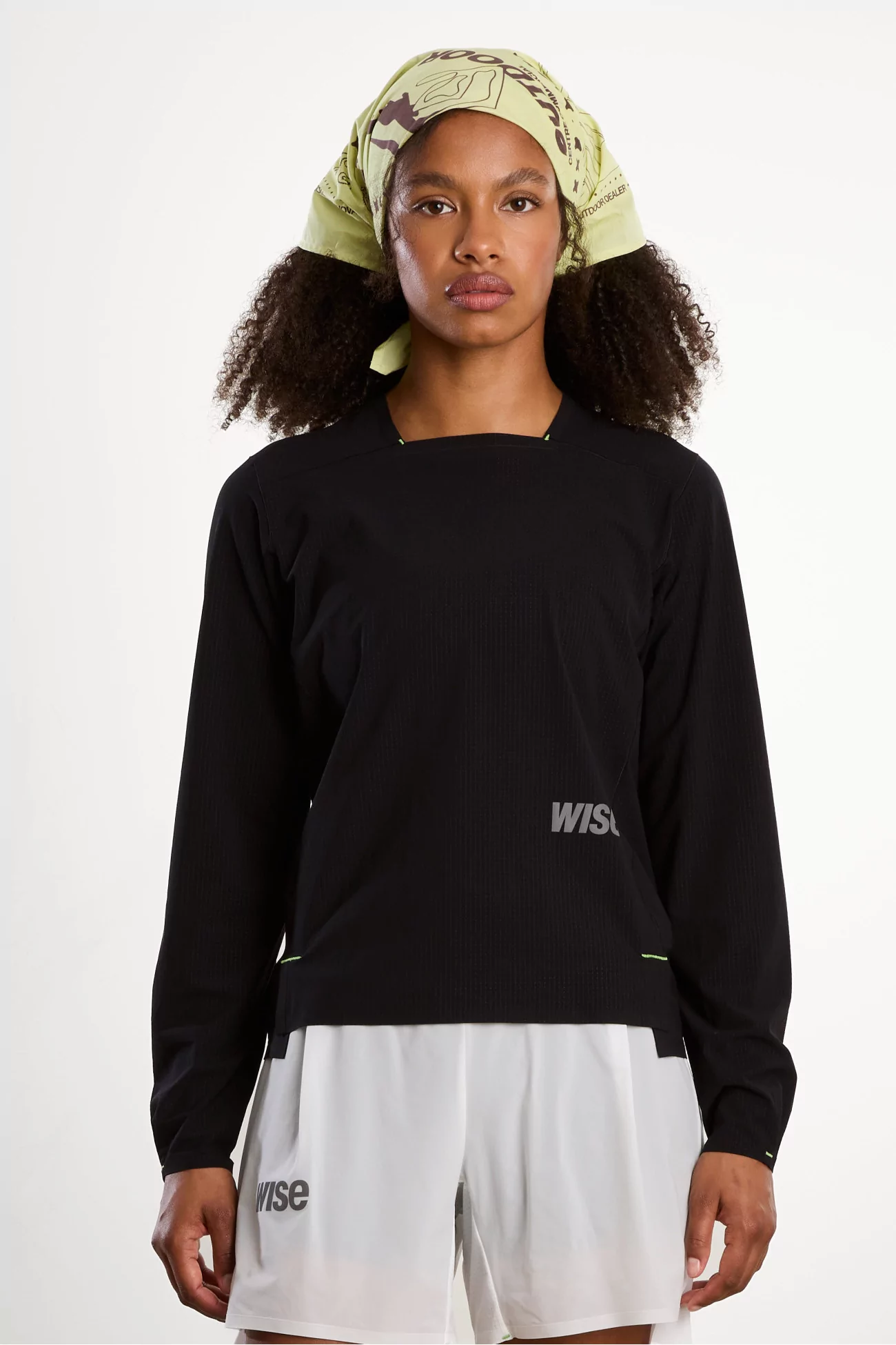 WISE 350 Long Sleeve T-shirt Women – Black | Centre Commercial