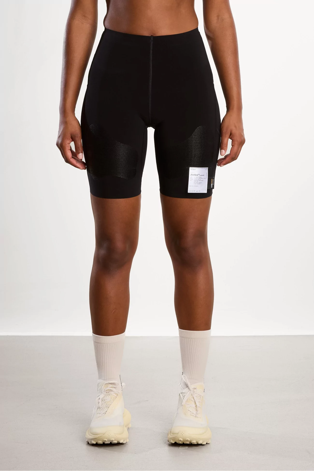 Satisfy Justice™ Cordura® 9" Half Tights Women – Black | Centre Commercial