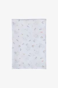 Blue Fields Organic Cotton Muslin Square | Centre Commercial