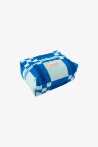 Ocean Square Cotton Toiletry Bag – Blue | Centre Commercial