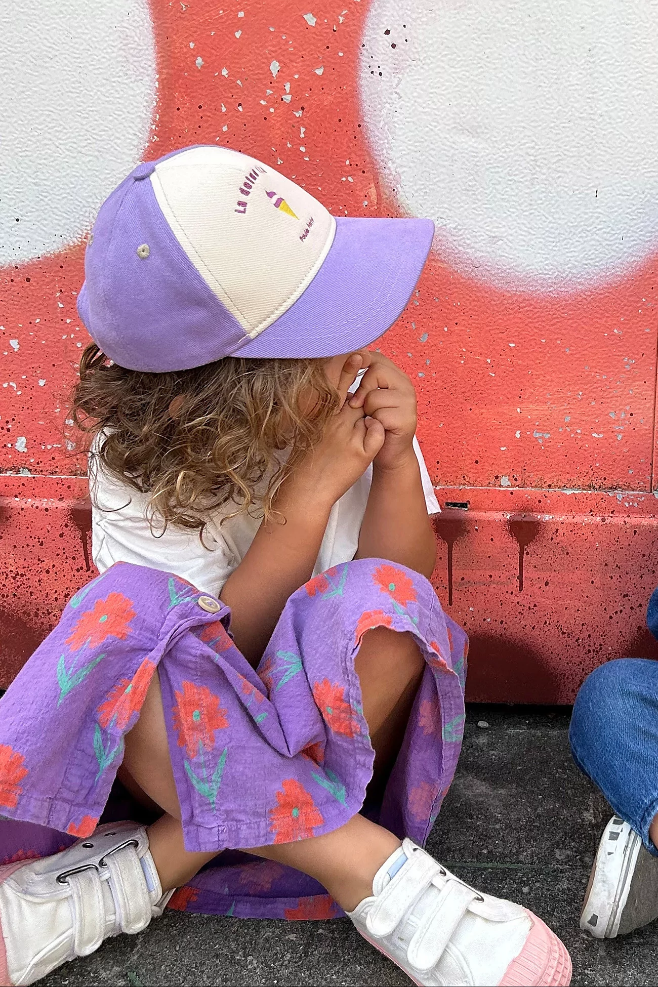 Kids Recycled Cotton Cap Dolce Vita – Poule Party | Centre Commercial