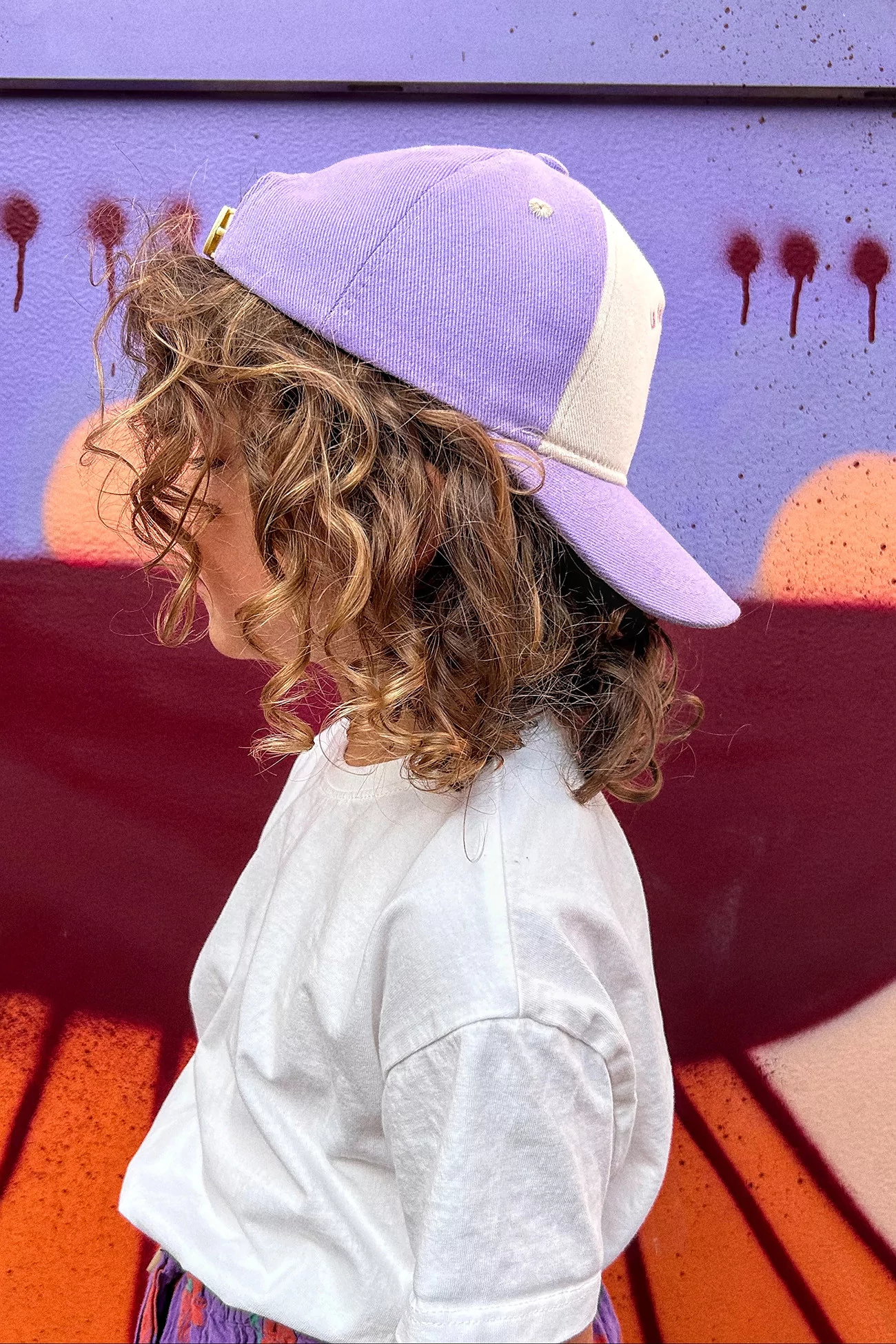 Kids Recycled Cotton Cap Dolce Vita – Poule Party | Centre Commercial