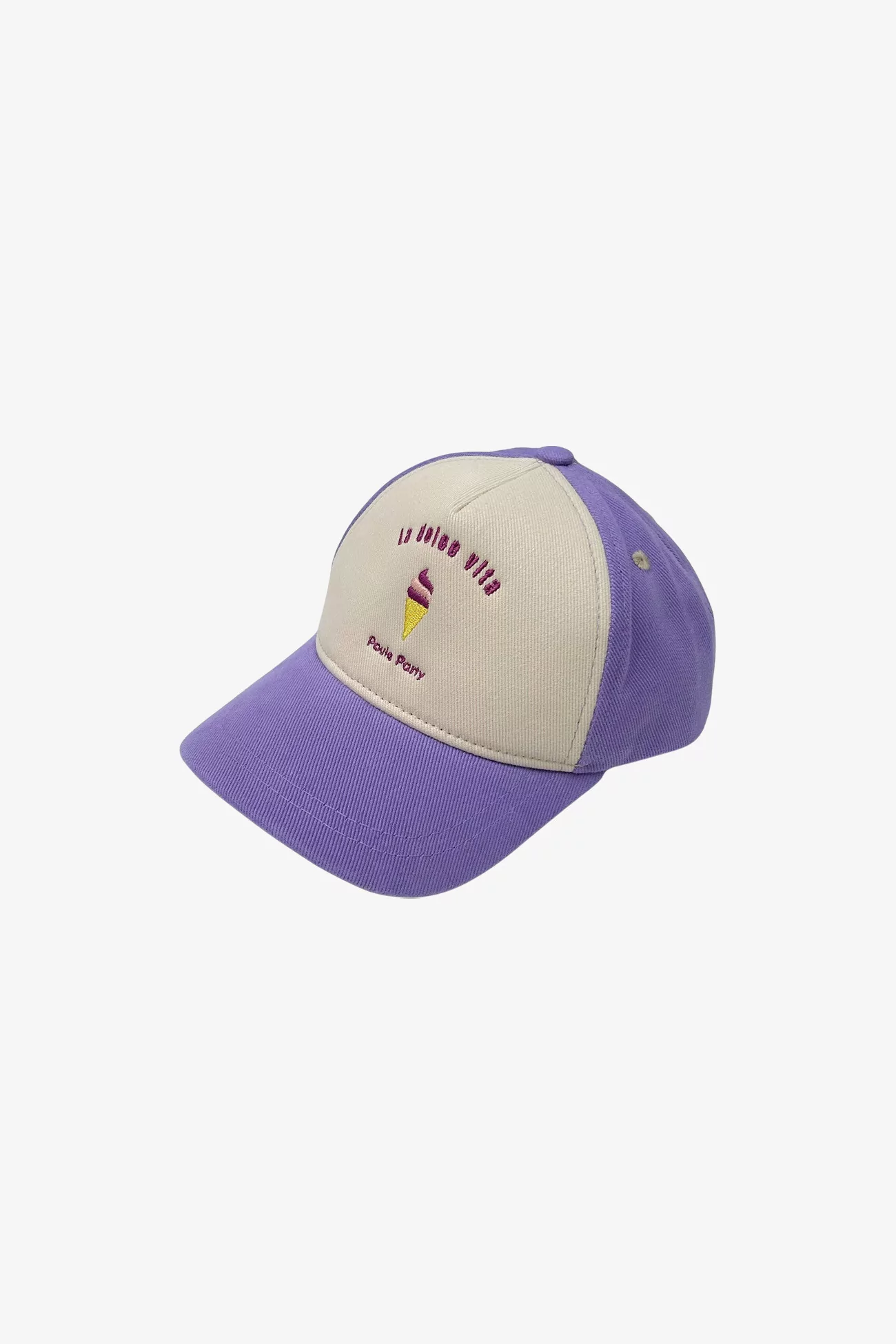 Kids Recycled Cotton Cap Dolce Vita – Poule Party | Centre Commercial