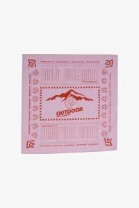 Organic Cotton Bandana Centre Commercial – Rose | Centre Commercial