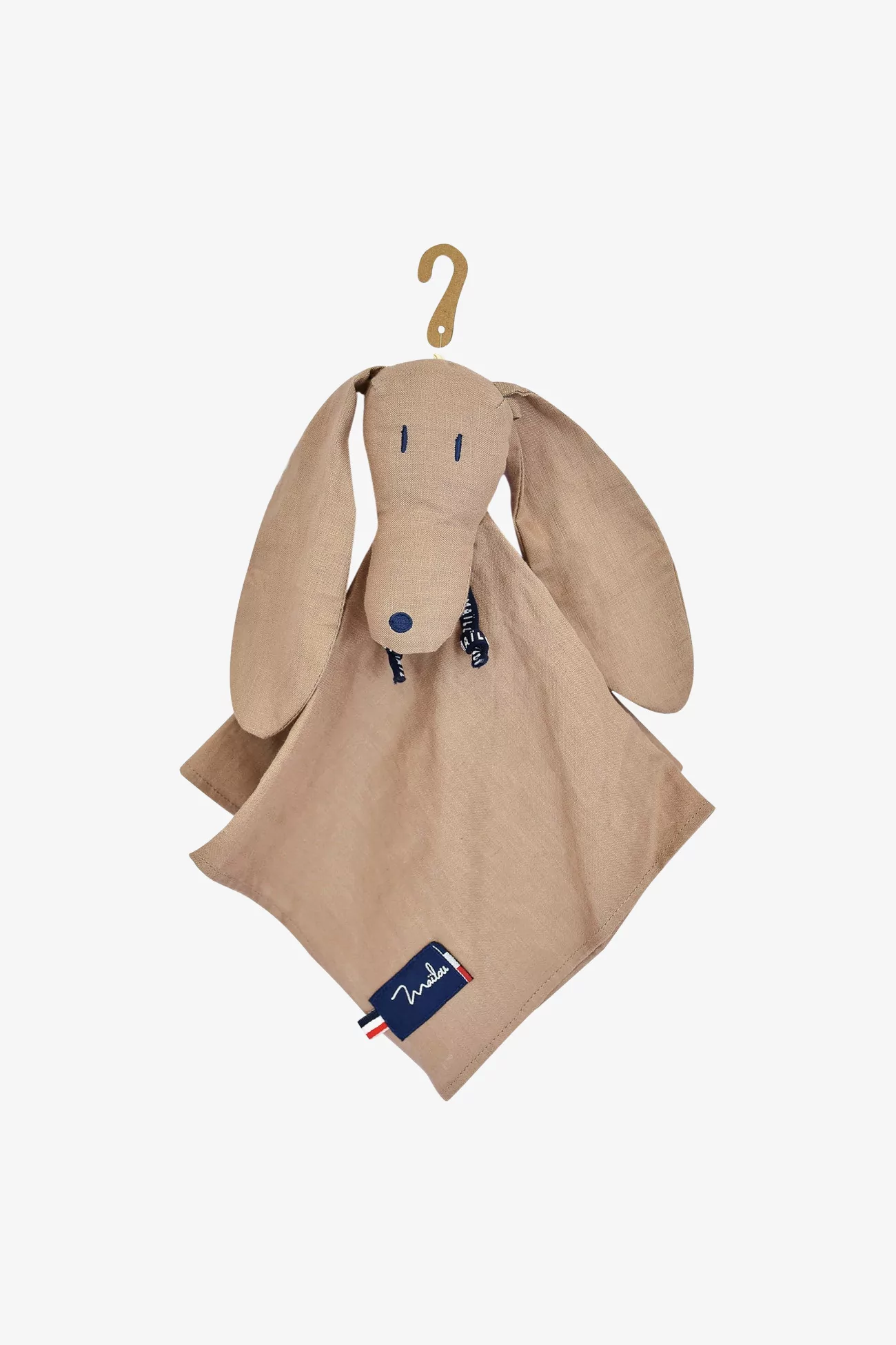 Perlipopette Linen Flat Dog Comforter Maïlou – Taupe | Centre Commercial