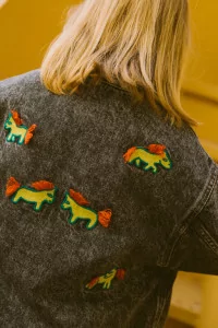 Big Crush Grey Denim Jacket Saudade Collection – Kids | Centre Commercial