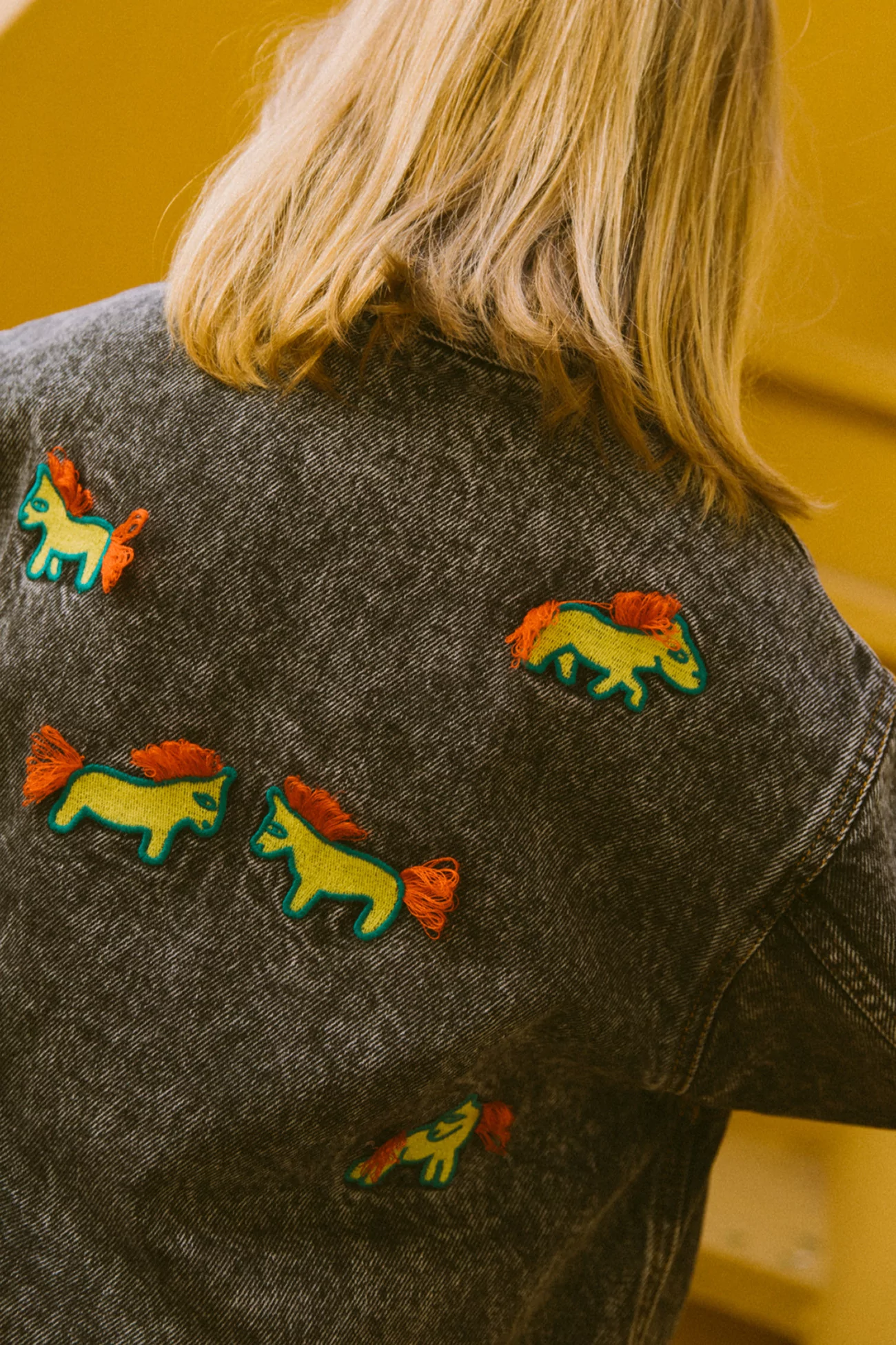 Big Crush Grey Denim Jacket Saudade Collection – Kids | Centre Commercial