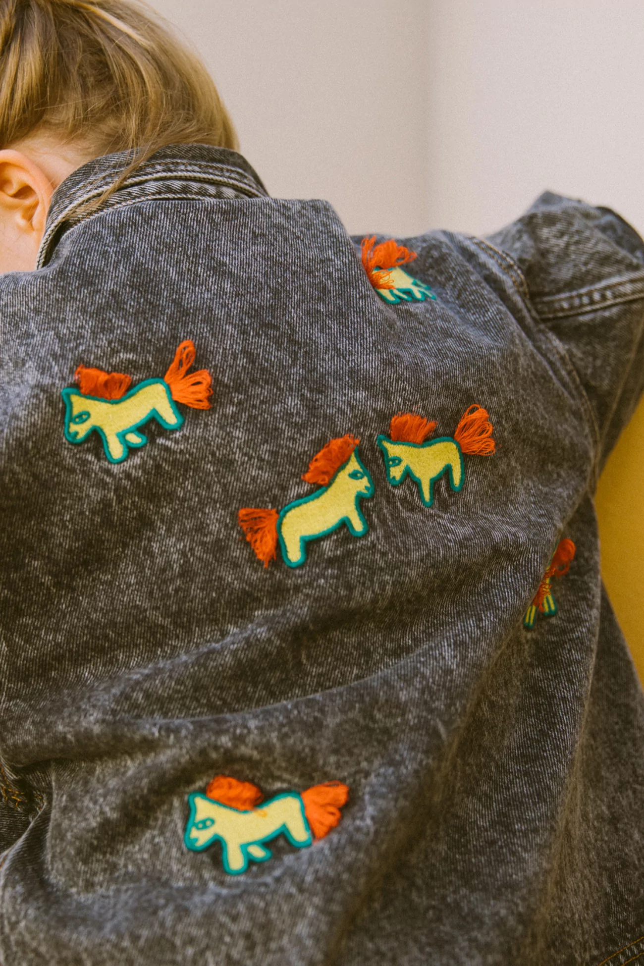 Big Crush Grey Denim Jacket Saudade Collection – Kids | Centre Commercial