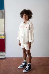 Big Crush Ecru Denim Jacket Saudade Collection – Kids | Centre Commercial
