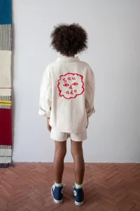 Big Crush Ecru Denim Jacket Saudade Collection – Kids | Centre Commercial