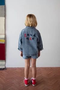 Big Crush Blue Denim Jacket Saudade Collection – Kids | Centre Commercial