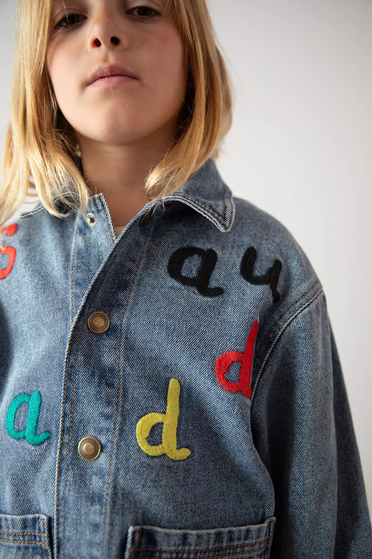 Veste Denim Enfant Big Crush Saudade Collection – Blue | Centre Commercial