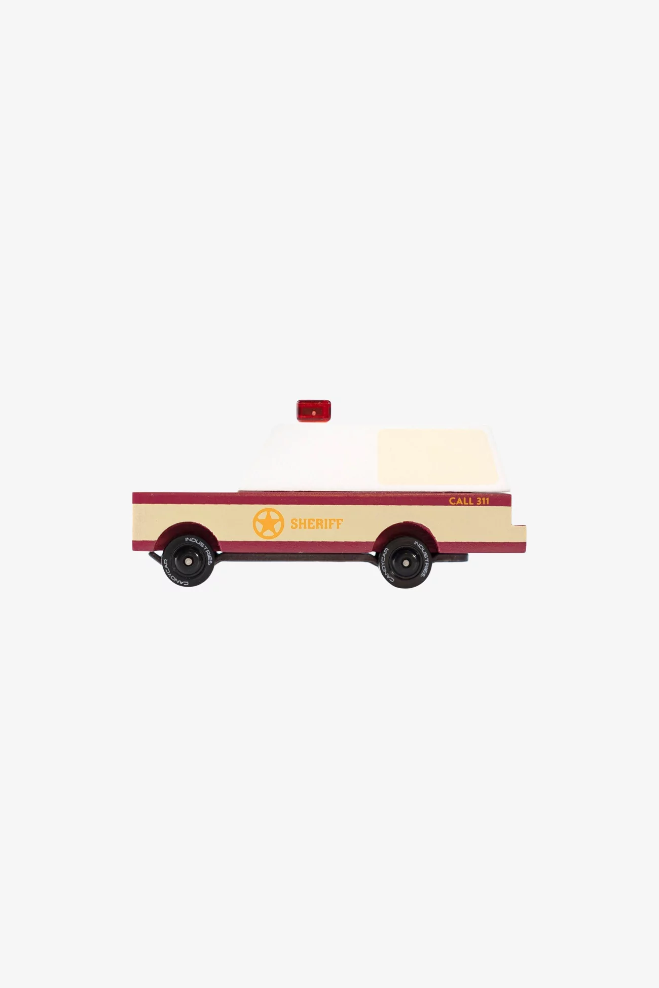 Candylab Sheriff Truck – Wooden Toy Car | Centre Commercial