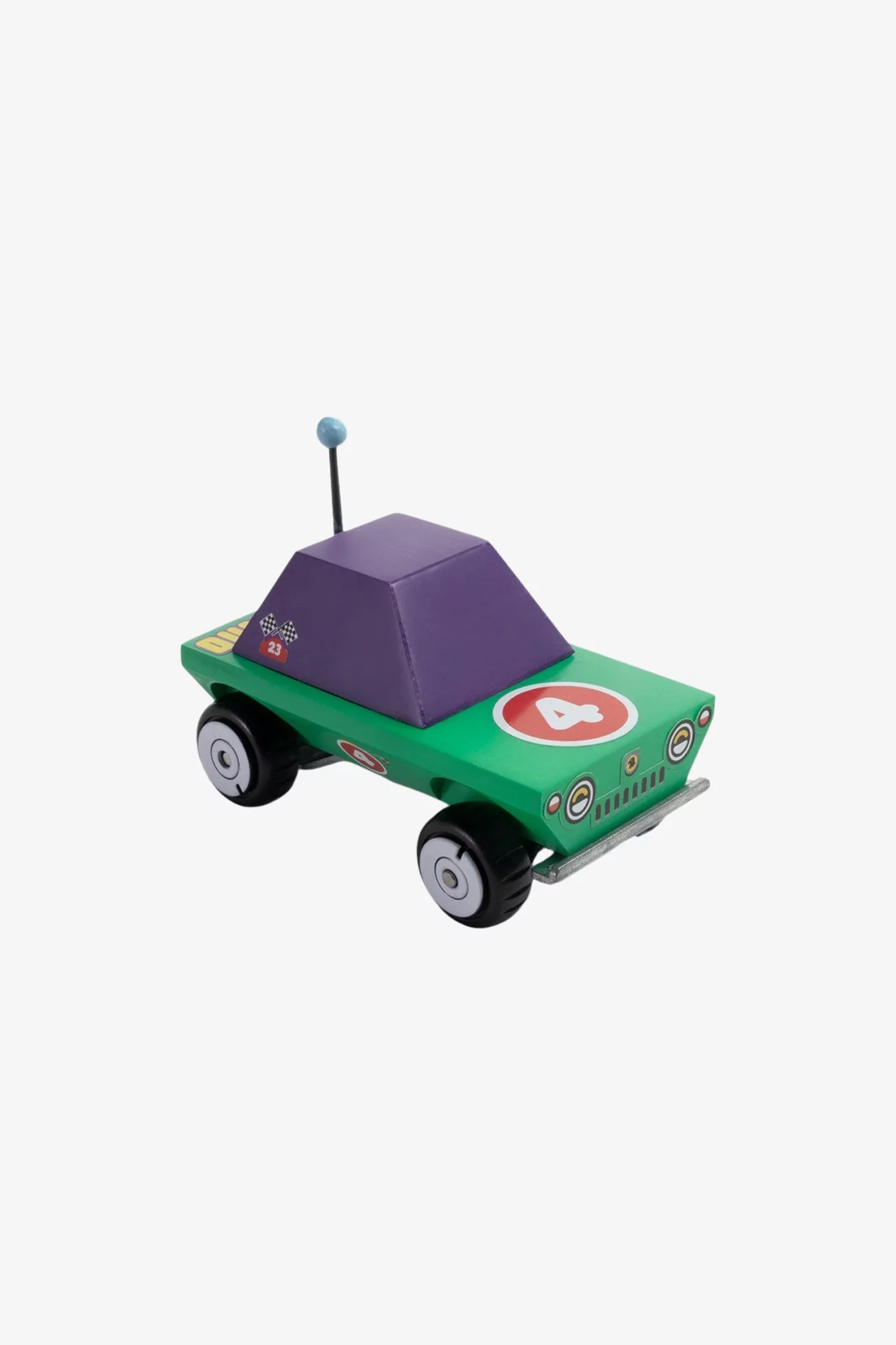 Candylab DunDee Green – Wooden Toy Car | Centre Commercial