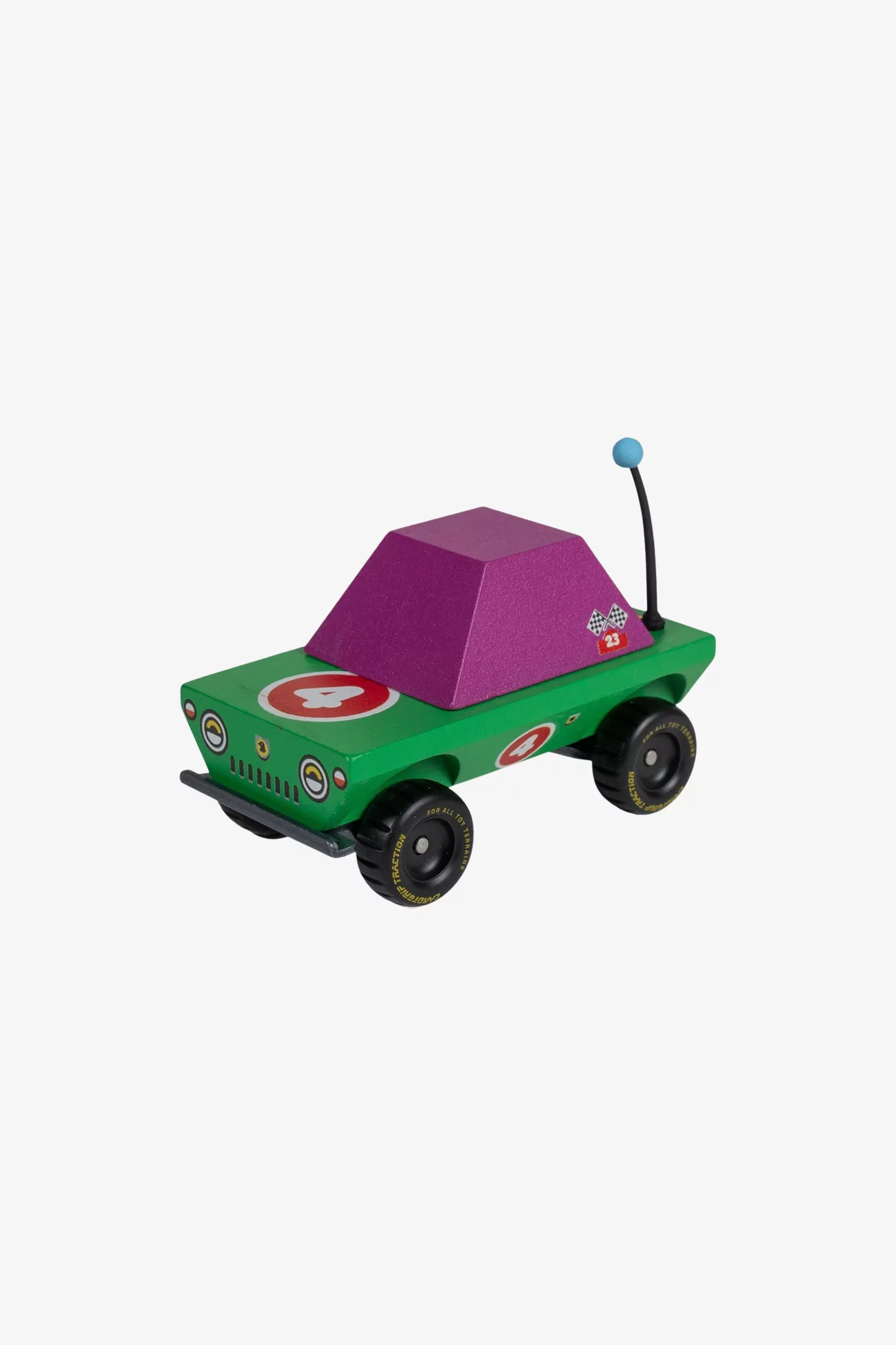 Candylab DunDee Green – Wooden Toy Car | Centre Commercial