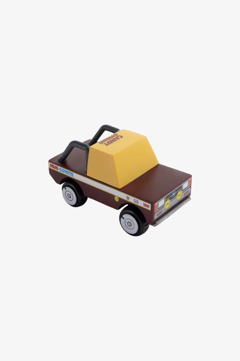 Candylab Mud Coyote Brown – Wooden Toy Car | Centre Commercial