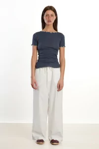 T-shirt Vein Coton Bio Baserange – Preston Blue | Centre Commercial