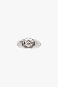 Simuero Beso 01 Ring Recycled Silver 925 – Silver | Centre Commercial