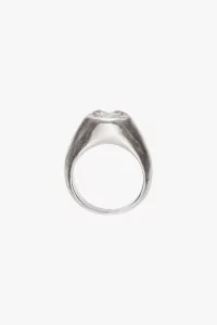 Simuero Beso 01 Ring Recycled Silver 925 – Silver | Centre Commercial