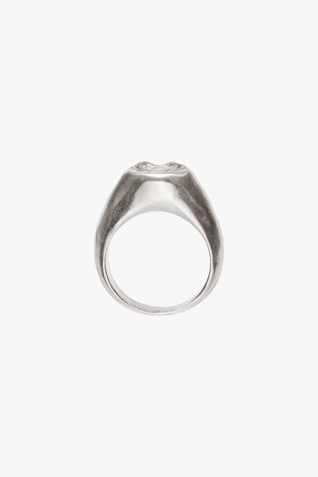Simuero Beso 01 Ring Recycled Silver 925 – Silver | Centre Commercial