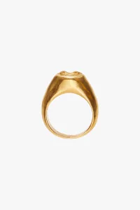 Simuero Beso 01 Ring Gold Plated 925 – Gold | Centre Commercial