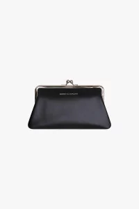 Kiss Clasp SA0302KC Leather Wallet – Black | Centre Commercial