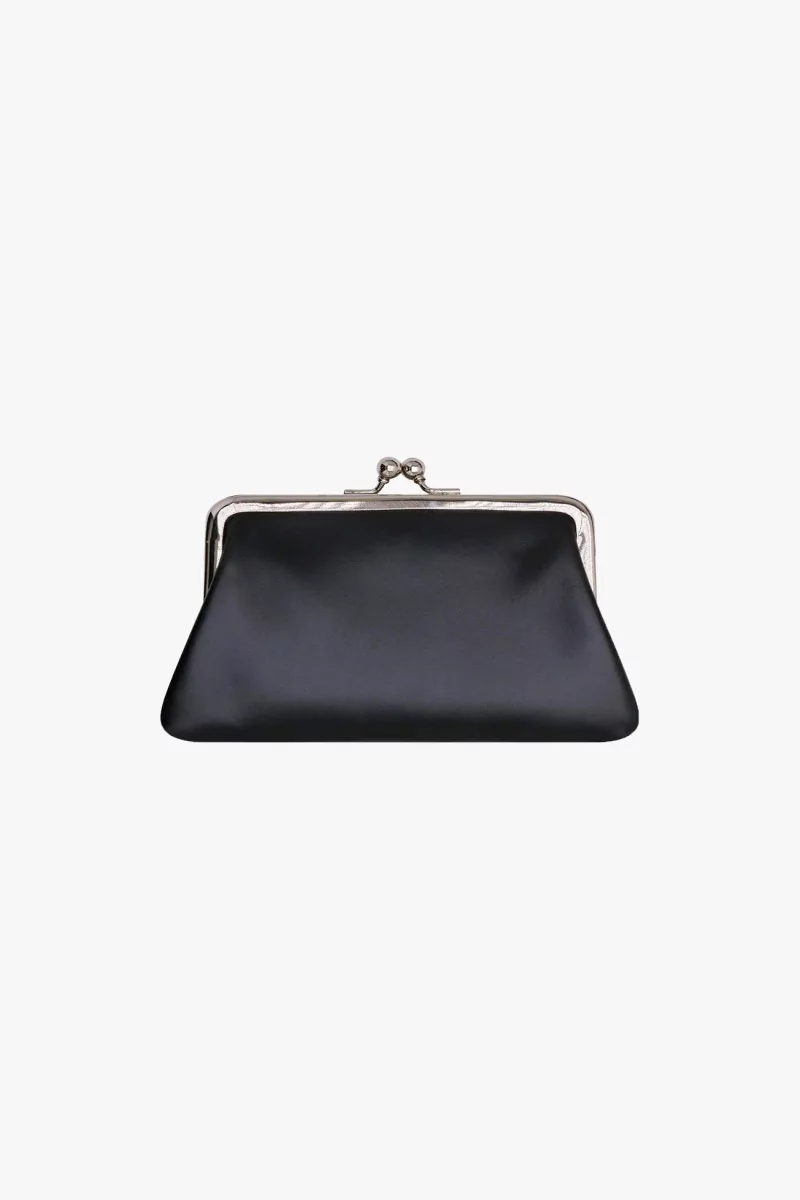Kiss Clasp SA0302KC Leather Wallet – Black | Centre Commercial