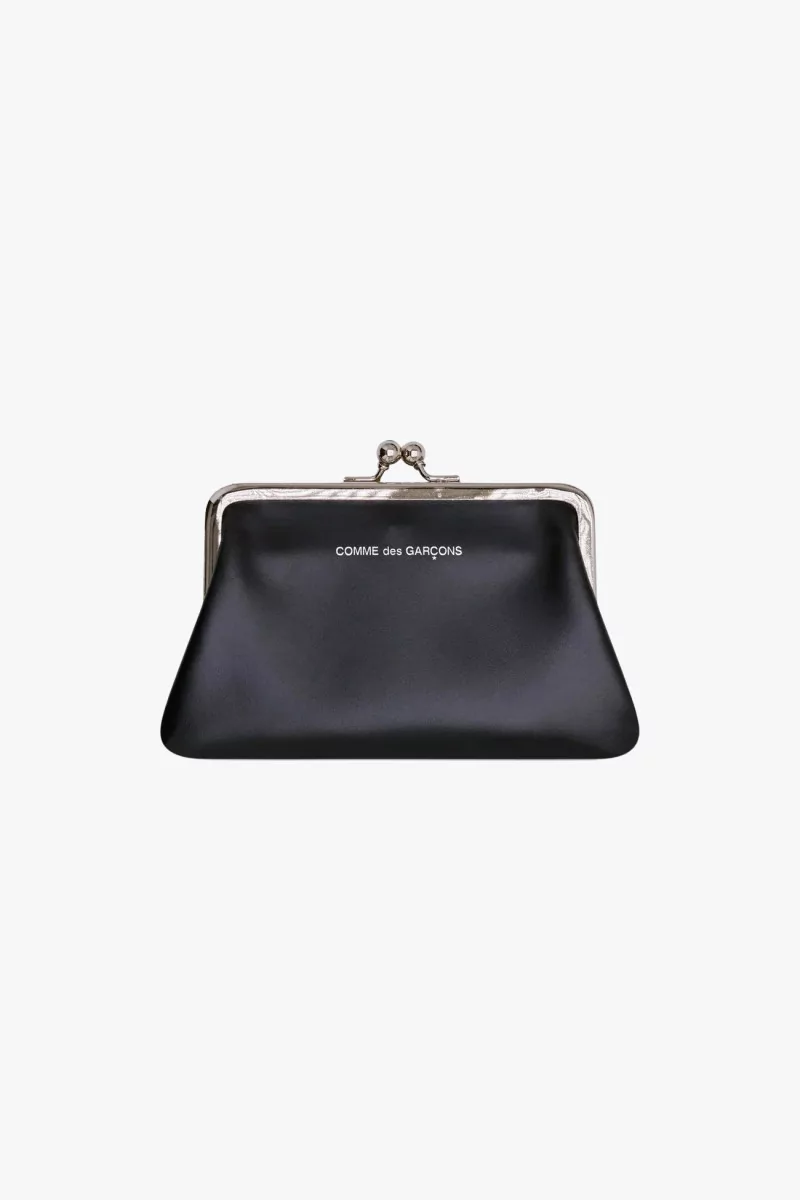 Kiss Clasp SA0301KC Leather Wallet – Black | Centre Commercial