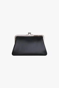 Kiss Clasp SA0301KC Leather Wallet – Black | Centre Commercial