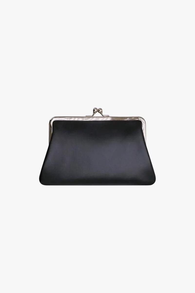 Kiss Clasp SA0301KC Leather Wallet – Black | Centre Commercial