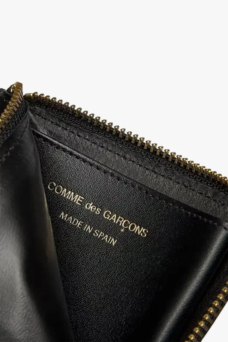 Outside Pocket SA3100OP Leather Wallet – Black | Centre Commercial