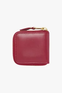 Colour Leather SA4100 Small Wallet – Red | Centre Commercial