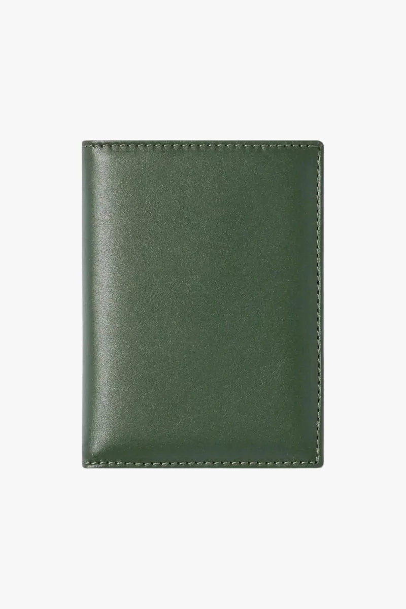 Classic Leather SA0641 Bifold Wallet – Bottle Green | Centre Commercial