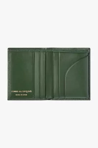 Classic Leather SA0641 Bifold Wallet – Bottle Green | Centre Commercial