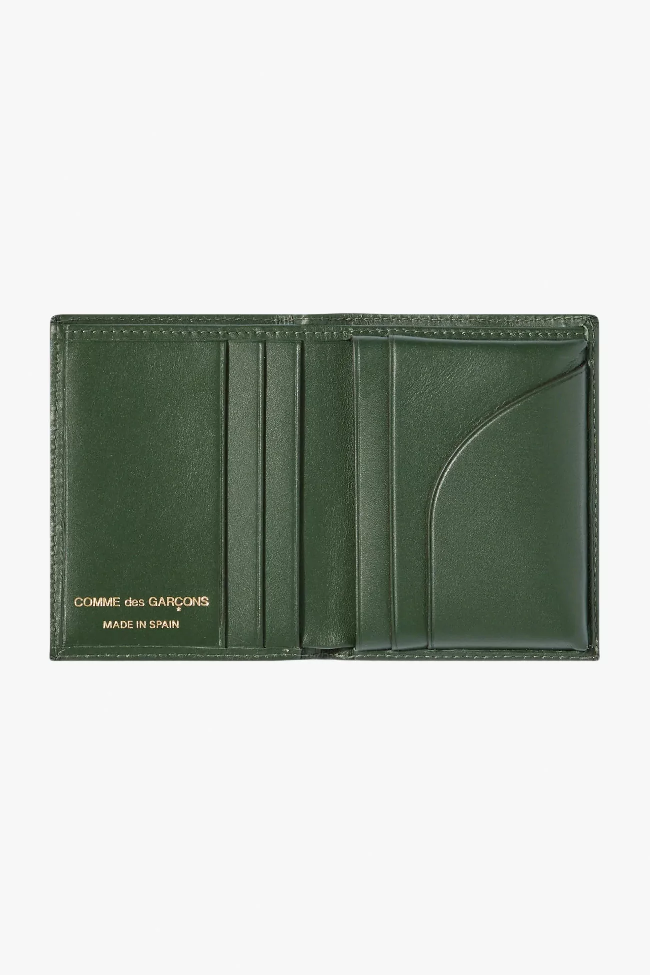 Classic Leather SA0641 Bifold Wallet – Bottle Green | Centre Commercial