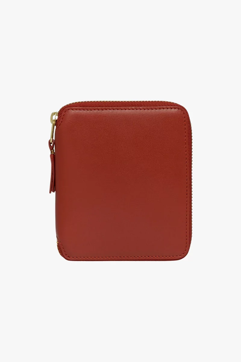 Classic Leather SA2100 Zip Around Wallet – Red | Centre Commercial