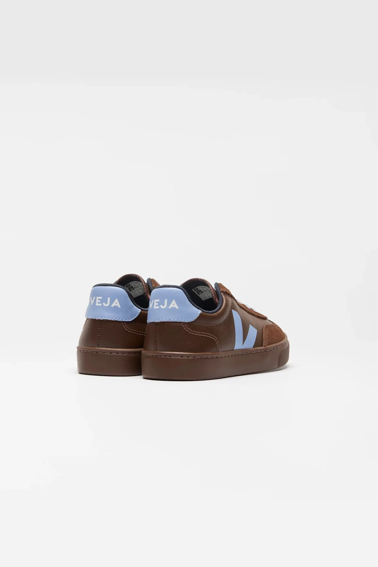 VEJA Volley Kids Leather Sneakers – Walnut Olympe | Centre Commercial