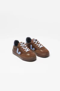 VEJA Volley Kids Leather Sneakers – Walnut Olympe | Centre Commercial