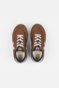 VEJA Volley Kids Leather Sneakers – Walnut Olympe | Centre Commercial