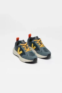 VEJA Canary Kids Leather Sneakers – Nautico Tonic | Centre Commercial