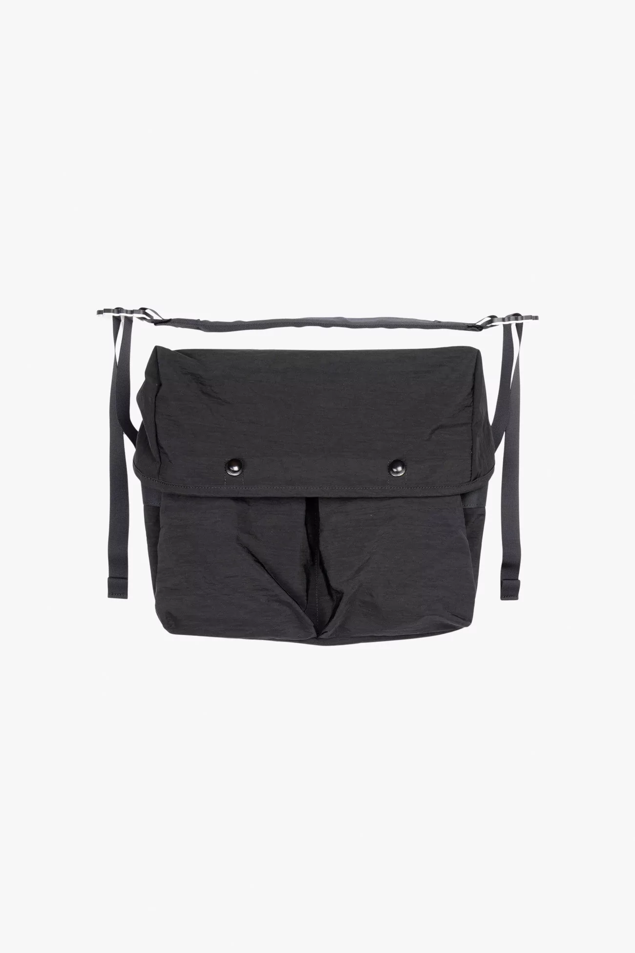 MAN-TLE R0G4 Mini Messenger Nylon Bag – Black | Centre Commercial