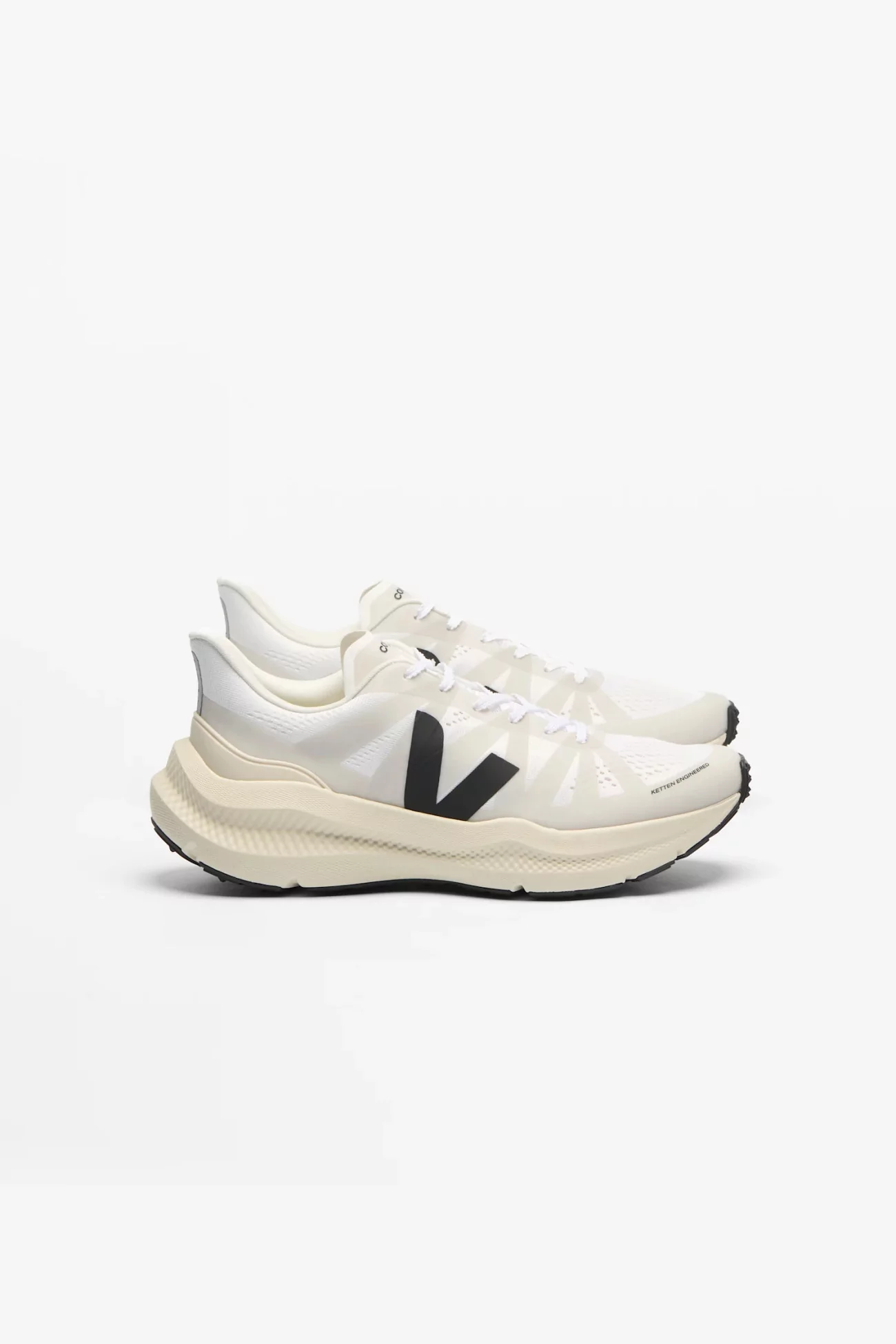 VEJA Condor 3 Advanced Running Shoes – White Black | Centre Commercial