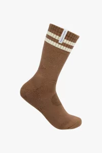 District Vision Zonal Organic Cotton Socks – Brown | Centre Commercial