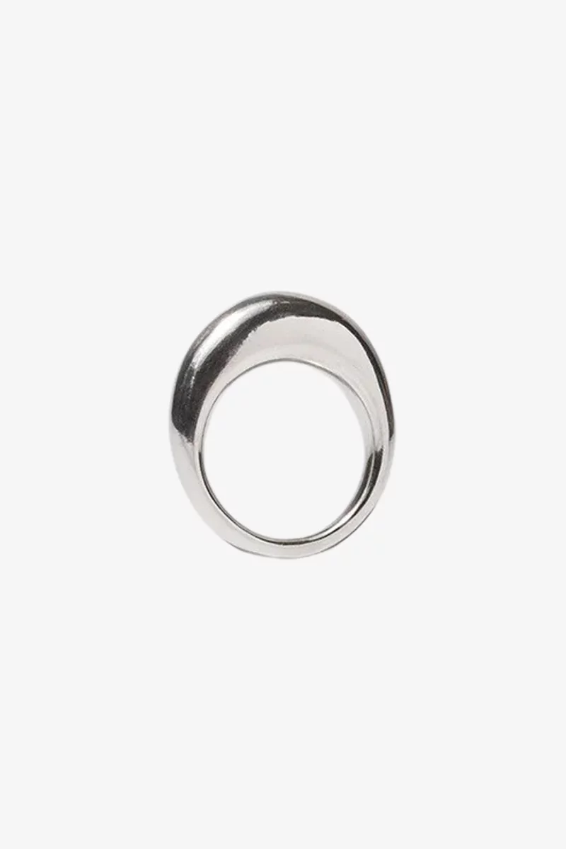 Nara Ring Solid Sterling Silver Handcrafted – Silver | Centre Commercial