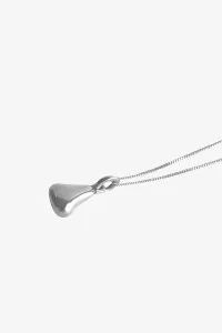 Gota Pendant Necklace Recycled 925 Silver – Silver | Centre Commercial