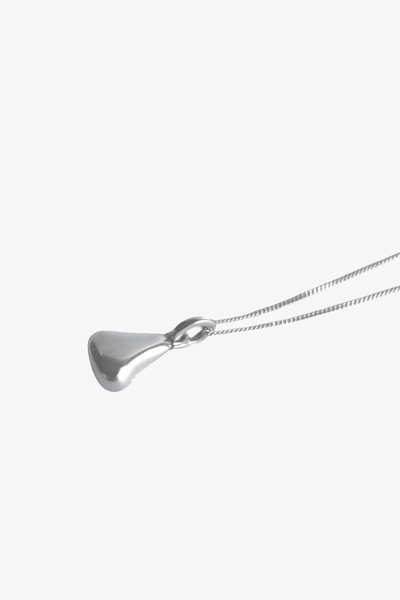 Gota Pendant Necklace Recycled 925 Silver – Silver | Centre Commercial