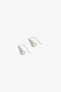 Mini Drop Earrings Recycled Sterling Silver – Silver | Centre Commercial