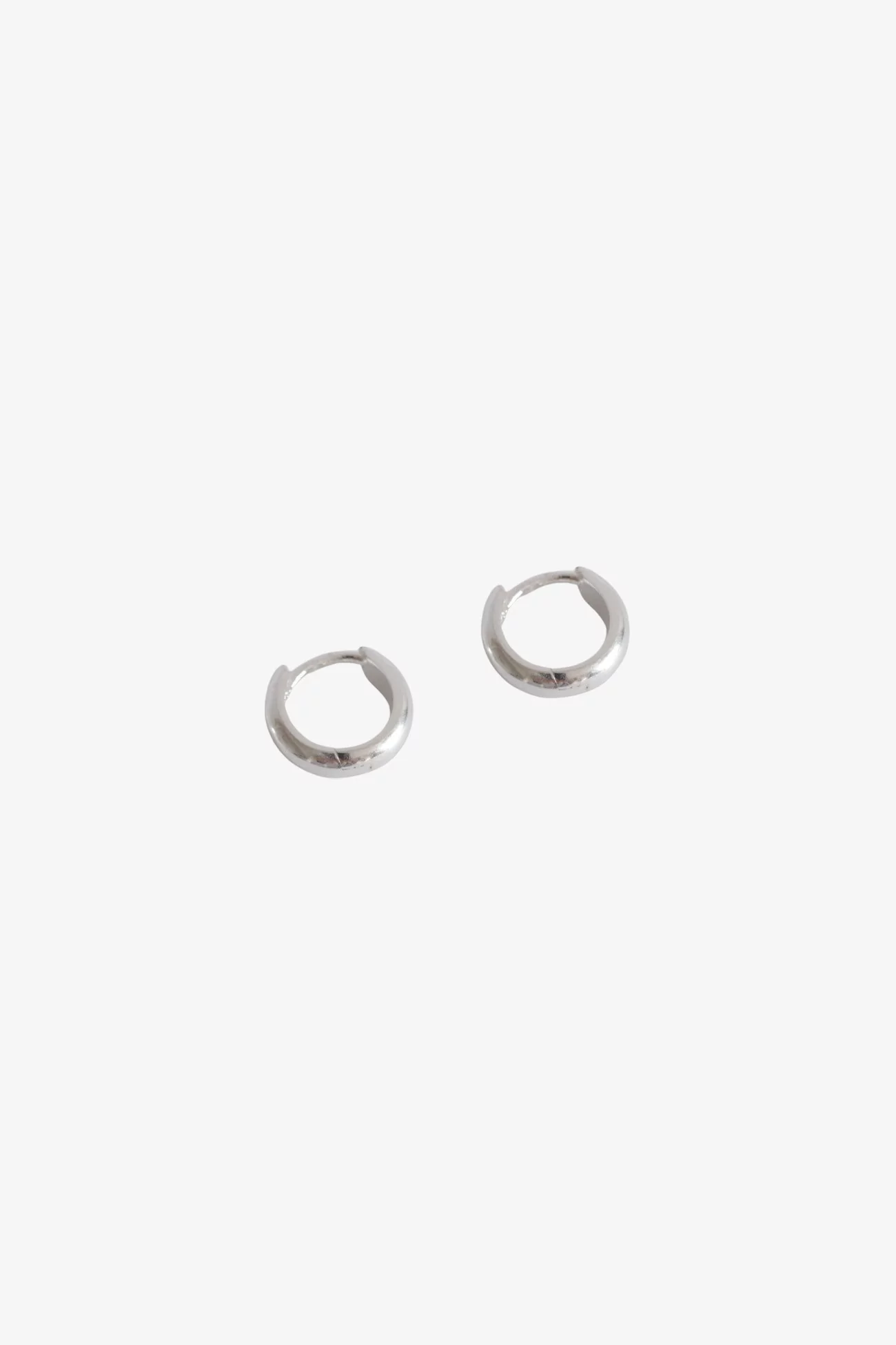 Mini Silver Hoops Recycled Sterling Silver – Silver | Centre Commercial